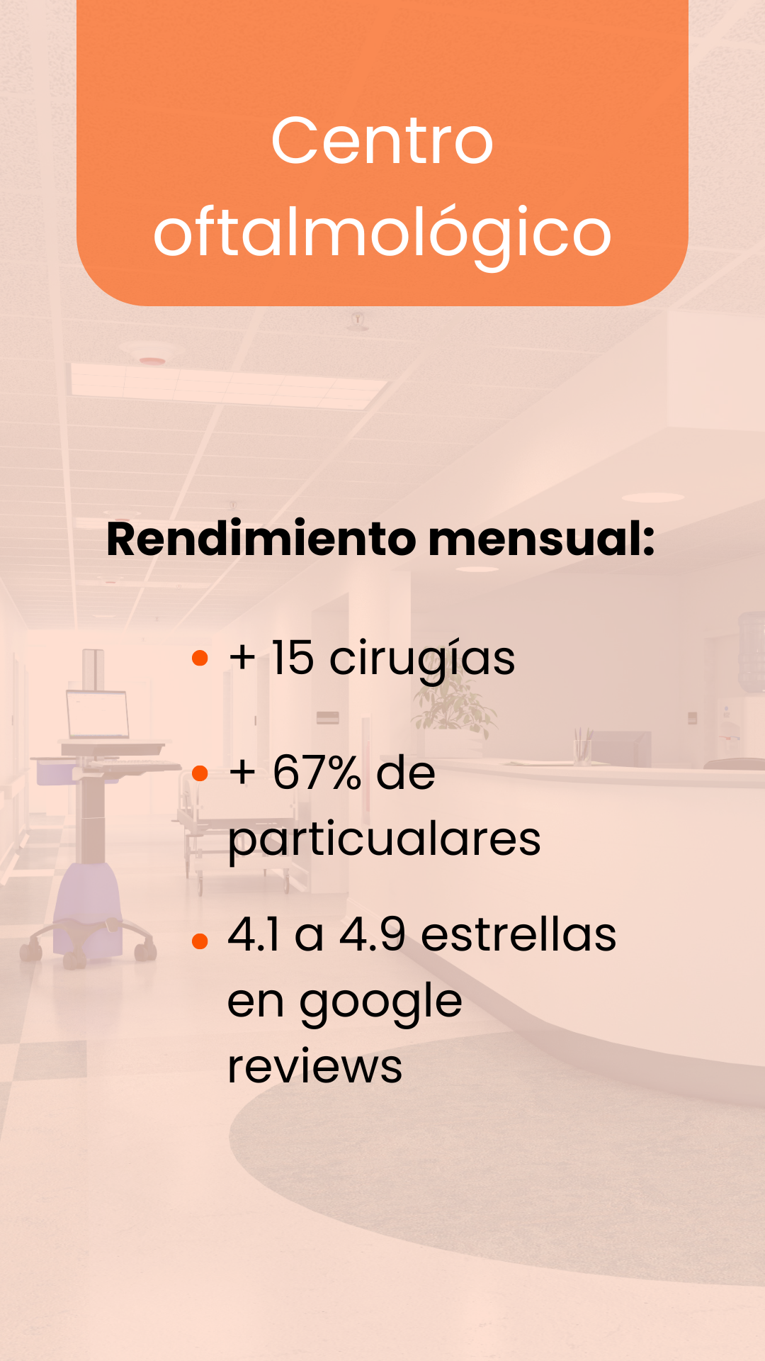 Caso de éxito Centro oftalmológico